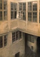 Vilhelm Hammershoi - Une Ancienne Cour de Christianshavn